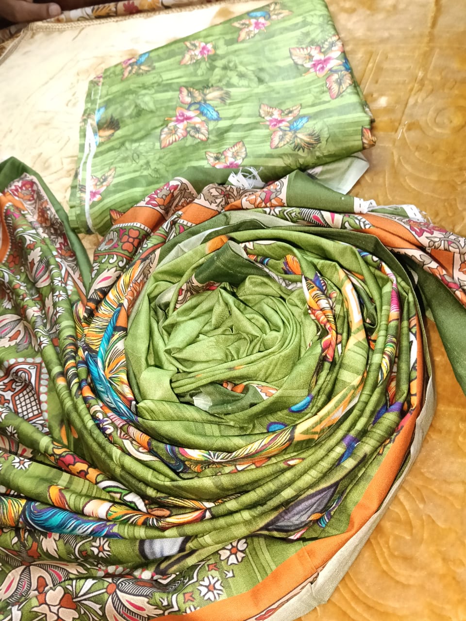 3 Piece Viscos Lilan Green